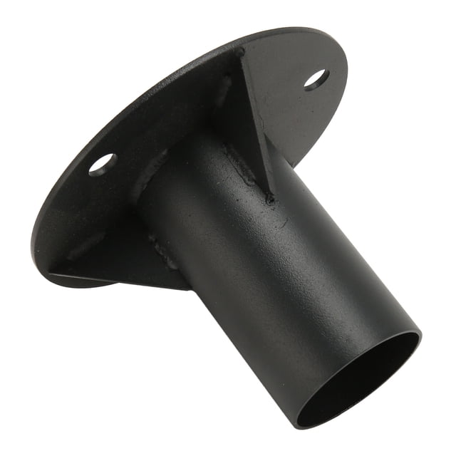 Brida de Piso Brida de Montaje de Acero para Poste de Valla de Eslabones de Cadena Soporte de Hormigón para Poste de Valla Resistente Brida de Base de 2 Pulgadas para Valla Anggrek Otros