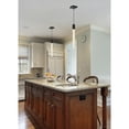 thumbnail image 3 of Weston 1 light pendant in black, 3 of 9
