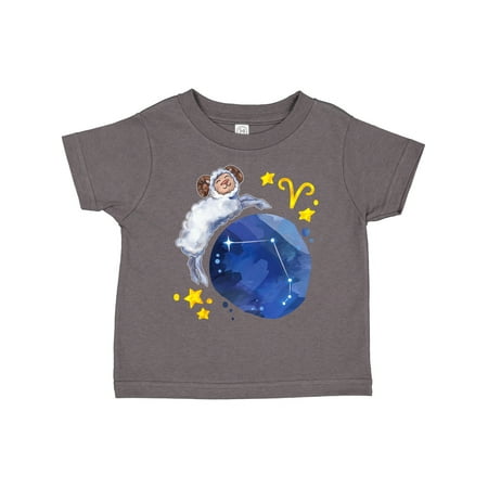 

Inktastic Aries Constellation Zodiac Sign Illustration Gift Toddler Boy or Toddler Girl T-Shirt
