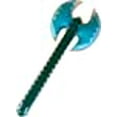 thumbnail image 3 of megasumer Inflatable Blue Mine Pixel Axe Craft (Blue/Green Axe), 3 of 6