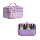 thumbnail image 2 of Neceser de viaje de gran capacidad | Organizador de cosméticos acolchado con múltiples compartimentos | Estuche portátil resistente al agua para mujer y hombre | Disponible en rosa, blanco, morado y, 2 of 7