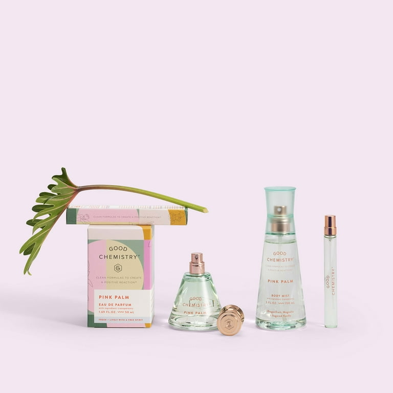 Pink palm body spray new arrivals