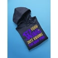 thumbnail image 3 of Good Witch. Just Kidding! Hoodie Women -Image by Shutterstock, Female XX-Large, 3 of 4