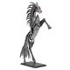 thumbnail image 3 of Metal Horse Unique 3D Design Standing Horse Abstract Animal Decorative Statue for Desktop Decoration, 3 of 5