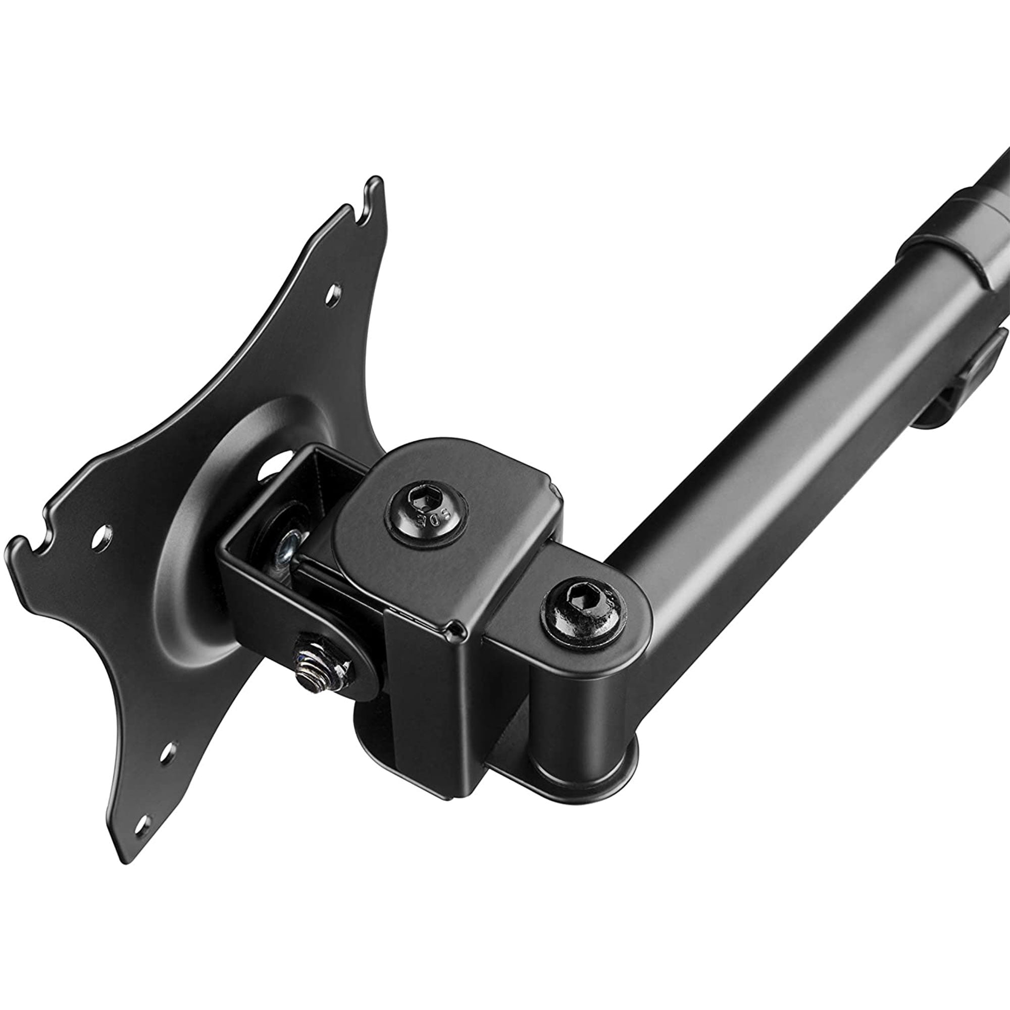 Rocelco 46 Inch Standing Desk Converter and Adjustable Triple Monitor Mount