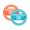 Orange Blue, variant on Motion Responsive Racing Wheel for NS2 Controller Attachment Part