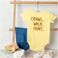 thumbnail image 4 of Crawl Walk Hunt Hunting Life Romper Boys or Girls Infant Baby Brisco Brands 12M, 4 of 6