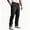 Black, variant on TKKCS Mens Elastic Waist Cargo Pants- Drawstring Outdoor Hiking Casual Breathable Regular Fit Straight Leg Pants with Mutli Pockets Dark Blue Size 2XL