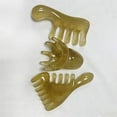 thumbnail image 2 of XIRQI 2Pcs Gua Sha Beautify Guasha Relieve Headache Naturopathy Gua Sha Facial Tools,Green, 2 of 4