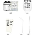 thumbnail image 6 of MEANT2TOBE White 45th Birthday Gifts for Women - Tumbler, Decorations & Ideas to Celebrate Turning 45 Years Old, 6 of 6