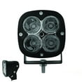 thumbnail image 2 of LED Light Pod Compatible with Spot Beam Pattern 3950 Lumens 6000K Off-Road Driving Auxiliary Work Light Waterproof IP67 Compact Cube 4" Total Color Die-cast Polycarbonate Mount, 2 of 2