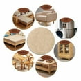 thumbnail image 7 of Areyourshop 4pcs Self Adhesive Felt Sticky Pads Round Tabs Floor Furniture Protectors, 7 of 7