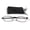 +1.0, variant on Folding Reading Glasses for Women Men with Spring Hinge, Compact Portable Pocket Readers +1.00 to +3.50 Diopter with Random Color Strap and Storage Case