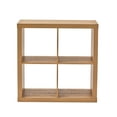 thumbnail image 5 of Better Homes & Gardens 4 Cube Storage Organizer, Light Honey, 5 of 9