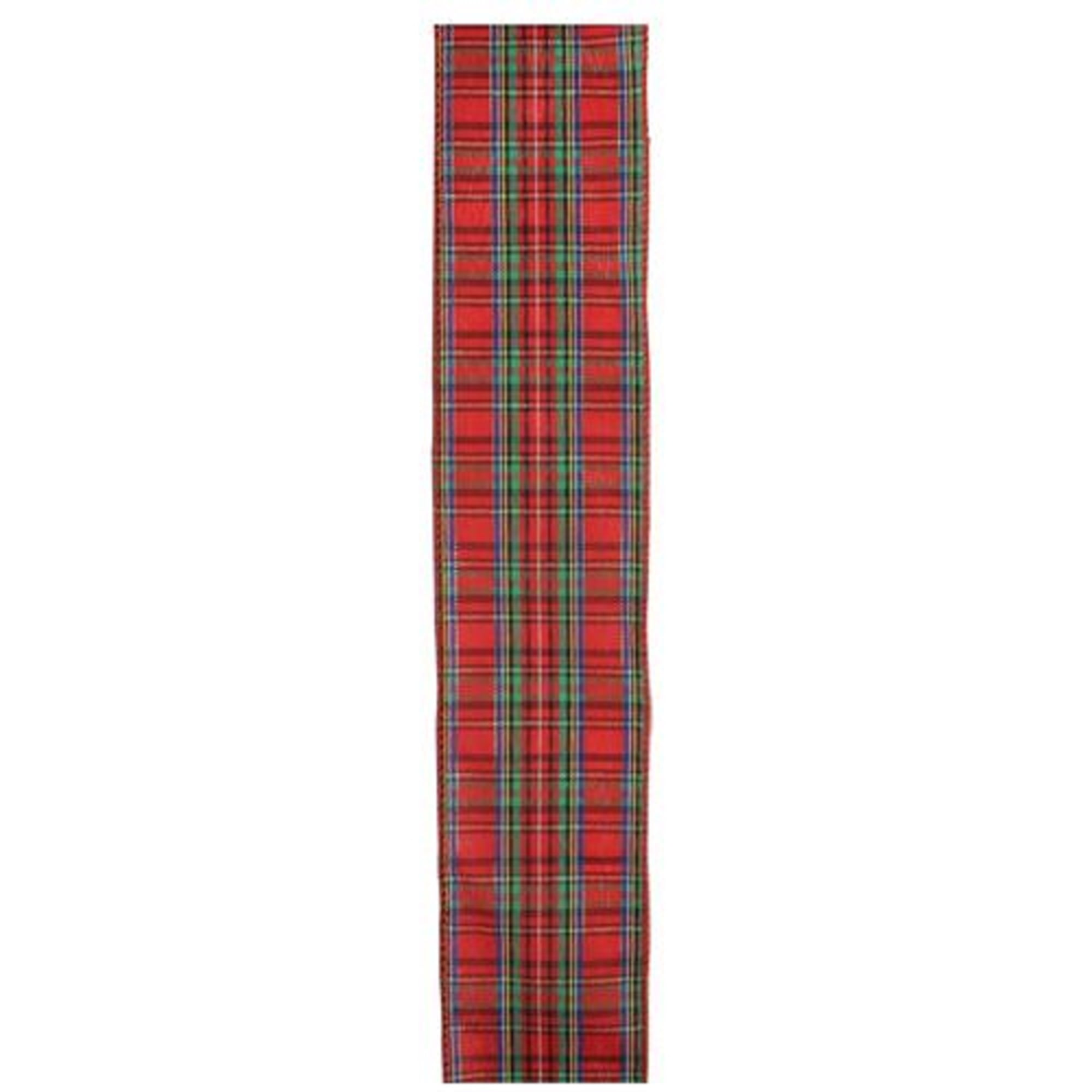 Northlight Black And Red Check Plaid Wired Craft Christmas Ribbon 2.5 X 10  Yards : Target