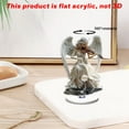 thumbnail image 5 of Nilvkv Rotating Music Angel Acrylic for Desk Display to Enjoy Kinetic Art, Decoration Ornaments, 5 of 6