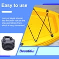 thumbnail image 4 of Riwesomey 12 piezas Kayak Scupper Stopper Canoe Dinghy Yacht Drain Holes Tapones de goma Accesorios de repuesto universales 4cm Type1 NO1, 4 of 6