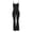 Black, variant on Vedolay Plus Size Jumpsuits For Women Dressy Women's One Piece Sleeveless V Neck Tank Top Rompers Short Bodycon Jumpsuit,Black S