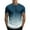 Navy, variant on ShomPort Tee Shirts for Men Fashion Gradient Color Short Sleeve Tops Summer Casual Round Neck Everyday Outdoor Clothes