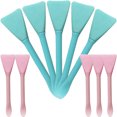 thumbnail image 4 of GOOHOCHY 10 brochas de silicona para mascarillas, aplicadores de crema facial, brochas de barro de doble cara., 4 of 8