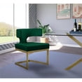 thumbnail image 1 of Meridian Furniture Alexandra Green Velvet Dining Chair, 1 of 5