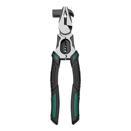 High Carbon Steel Wire Cutters - Multi-Functional Pliers with Hammer & Screw Capabilities