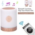 thumbnail image 2 of Altavoz con lámpara táctil, reproductor Bluetooth Mp3/Fm y luz LED ajustable, altavoz con control remoto con recitaciones y traducciones del Corán en muchos idiomas, 2 of 4