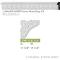 thumbnail image 6 of 1 3/4"H x  5/8"P x 94 1/2"L Lanarkshire Panel Moulding, 6 of 10