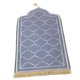 thumbnail image 4 of Alfombra de oración elegante, alfombra de oración, alfombra de adoración, alfombra de piso con borlas Gris, 4 of 9
