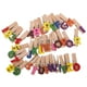 thumbnail image 1 of 35 mini pinzas de madera para la ropa, numeradas y con letras, para colgar fotos, notas, tarjetas, para uso en casa, oficina y aula., 1 of 7