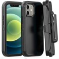 thumbnail image 2 of For iPhone 15 14 13 12 11 ProMax Original Heavy Duty Armor 3 in 1 Shockproof Case+Rotary Belt Clip For iPhone 7 XS Max XR Cover, 2 of 5