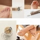 thumbnail image 3 of 12 piezas/juego de anillos para los dedos del pie sencillos y ajustables para la playa, joyería bonita para los pies, 3 of 7
