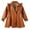 Brown, variant on Odeerbi Girls Dress Baby Girls Clothes Children's 2025 Fashion Long Dress Faux Leather Long Sleeve Skirt Coat Versatile Top Pink