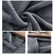thumbnail image 5 of Manta de terciopelo de color liso | Tejido supersuave y grueso similar a la franela | Cubrecama de 180 x 200 cm | Gris, morado, azul, rojo, rosa, café y beige, 5 of 6