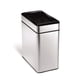 thumbnail image 1 of Bote de basura abierto de perfil, acero inoxidable cepillado, 10 L, 1 of 6