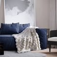thumbnail image 1 of Inspired Home Rosalynn Machine Washable Diamond Design Throw, 50"x60", Blush, 1 of 5