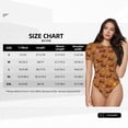 thumbnail image 5 of Uemuo Dachshund And Ball Pattern Women's One Piece Short Sleeve Swimsuit Rash Guard Surfing Modest Quick-drying Swimsuit Beach Essentials-Small, 5 of 9