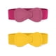 thumbnail image 1 of Cinturón de cintura Elástica para Mujer Cinturones de Vestir Elásticos de Cuero Sintético en forma de 8 Amarillo y rosa rojo 68.6cm/27 Allegra K, 1 of 7
