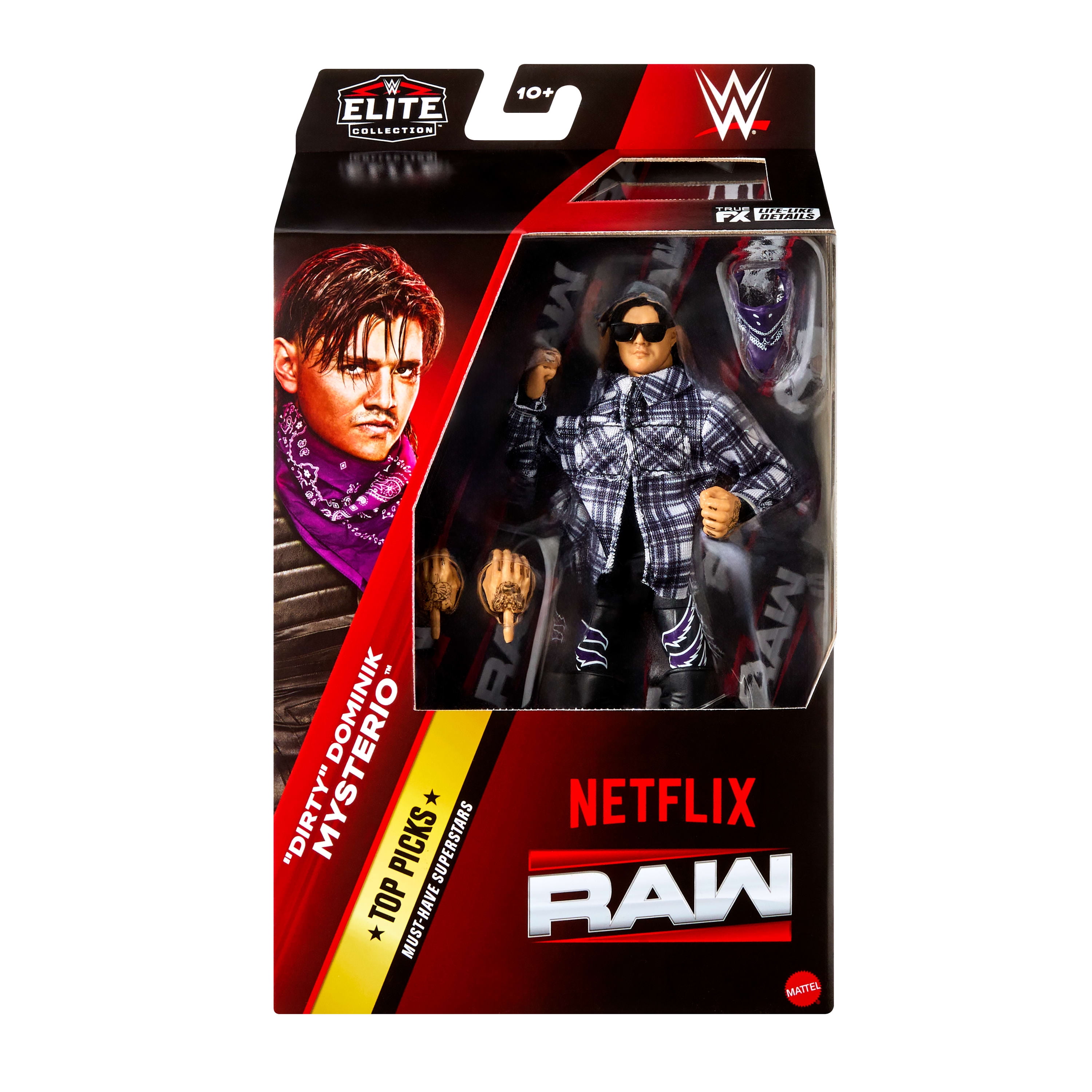 WWE Elite Collection Top Picks Dominik Mysterio Action Figure & Accessories, 6-inch Collectible Set - Walmart Exclusive
