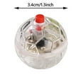 thumbnail image 2 of 4pcs Motion Light Up Ghost Hunting Cat Ball For Cats Motion Activated Cat Ball With LED Light Pet Interactive Toy Animal Activity Toy, 2 of 9