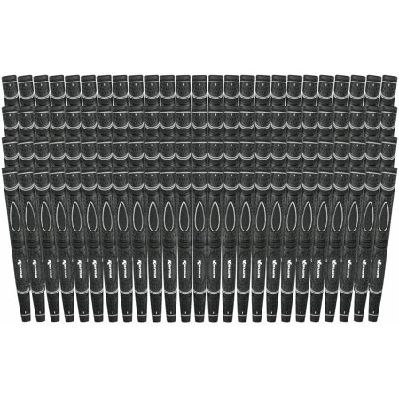 100 Pack Karma Black Dual Touch Midsize Putter Grip