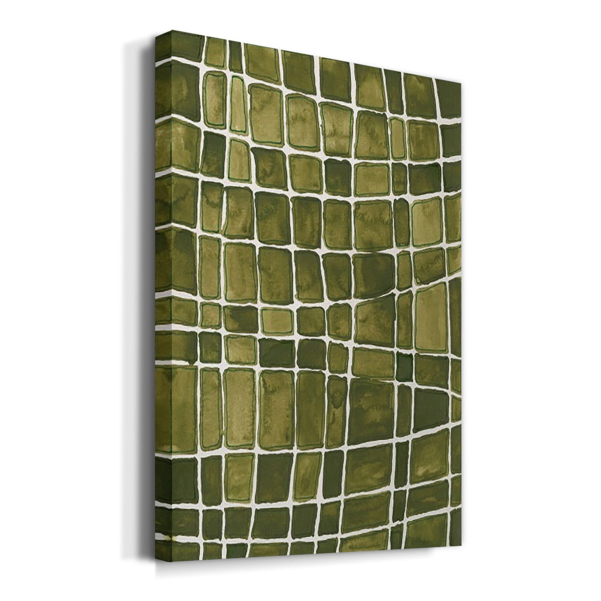 Square Bluff II Premium Gallery Wrapped Canvas - Ready to Hang