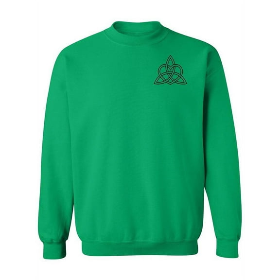 Ancient Celtic Triquetra Sweatshirt Women -Image by Shutterstock, Female x-Large
