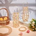 thumbnail image 4 of 4 Rolls Bamboo Strips for Weaving 4 Styles Flat Natural Bamboo Wicker Strips Moccasin Thin Flat Wide Strips Bamboo Strips Rattan for DIY Webbing Wicker Basket Weaving Strips Supplies, 4 of 7