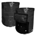thumbnail image 2 of DYstyle 3/5/7/10 Gallon Plant Grow Bag Black PE Fabrics Potato Vegetable Pot Container Garden Tool, 2 of 5