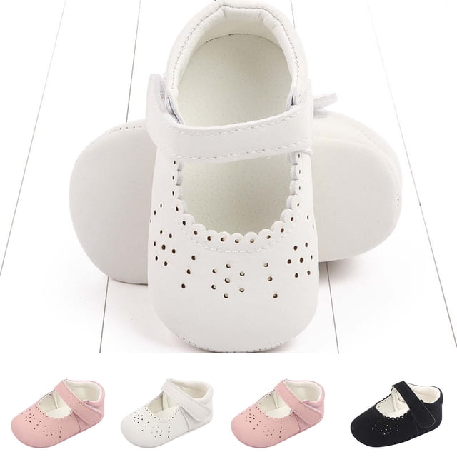 JDQJBZ Baby First Walkers Cut Out Shoes Breathable Non Slip Soft Sole Infant Summer Sneakers