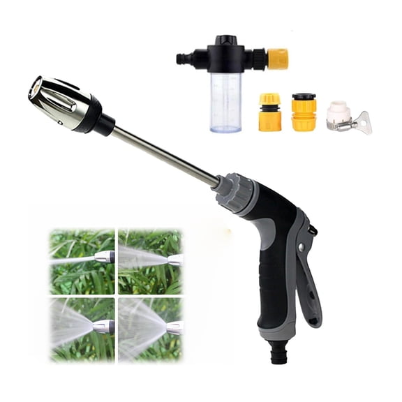 Pressure Washer - 15x More Powerful Than Hoses, Handheld Power Washer, with 360° Rotating for Three Spray Modes, Effortless Dirt & Stain Removal