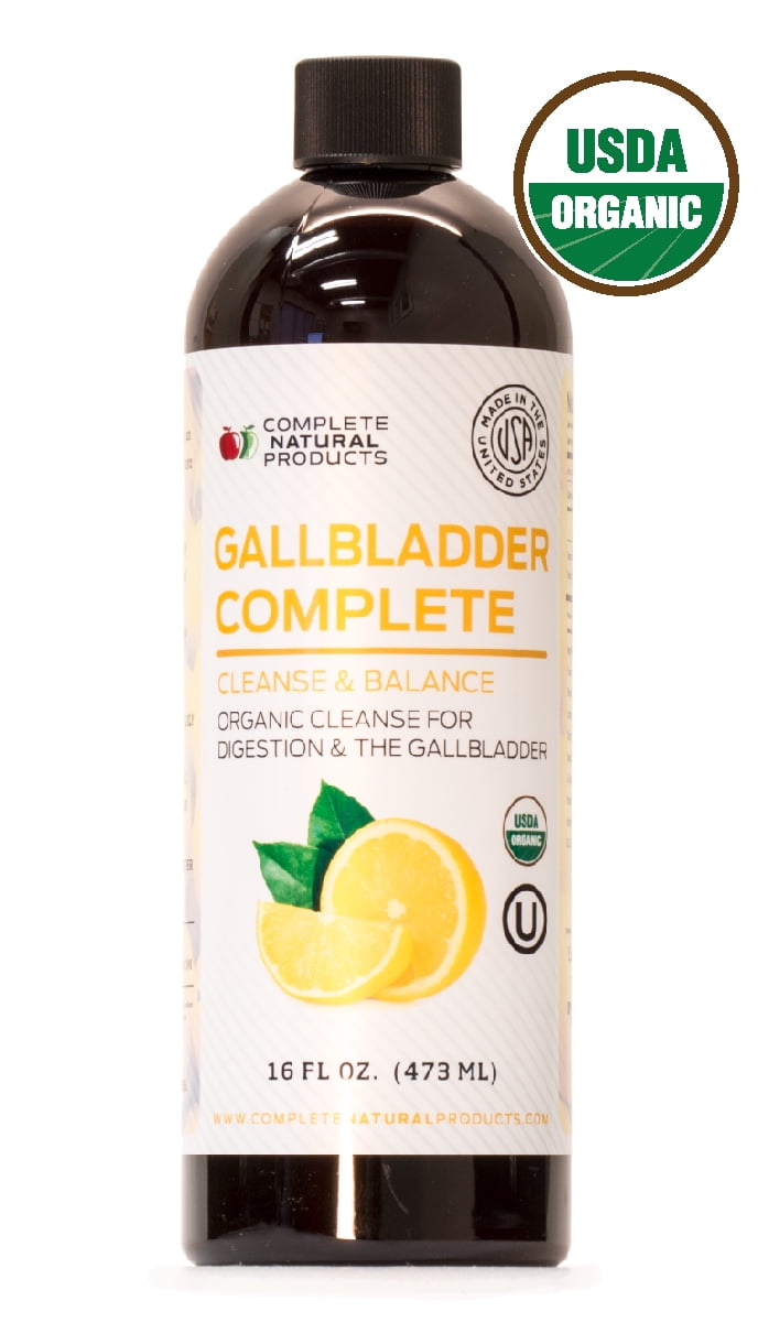 Gallbladder Complete - Natural Organic Liquid Gallstones Cleanse ...