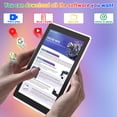 thumbnail image 5 of 7 inch Tablet Android 15 Tablets, 6GB RAM 32GB ROM 1TB Expandable, Quad-Core Processor Tablet PC, WiFi6, 3000mAh Battery, Bluetooth, 1024 x 600 IPS Touch Screen, 2+5MP Dual Camera, GMS, Pink, 5 of 7