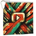 thumbnail image 2 of Abstract Colorful Play Pattern Shower Curtain, Modern Waterproof Bath Curtains for Bathroom Decorations, 72 x 72 inches, 2 of 7